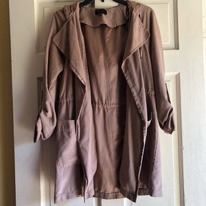 Be Cool Tan Coat SZ M